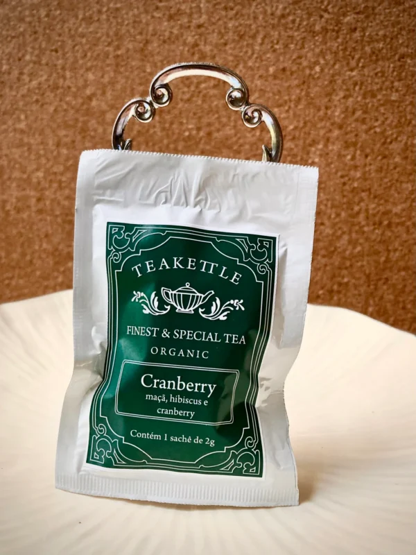 Chá especial de cranberry